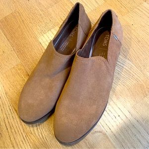 TOMS Shaye Bootie in Carmel Brown Color Size 8